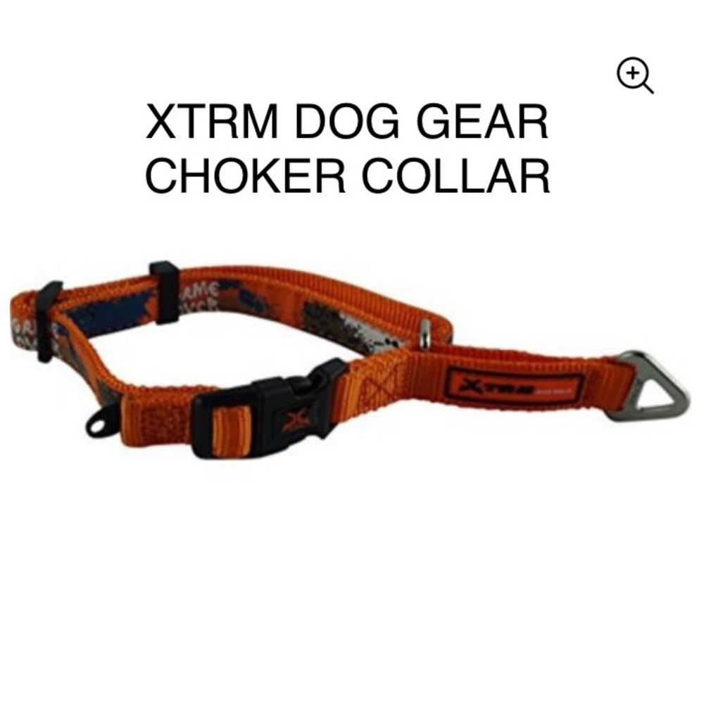 💯✅ AUTHENTIC XTRM DOG GEAR CHOKER COLLAR